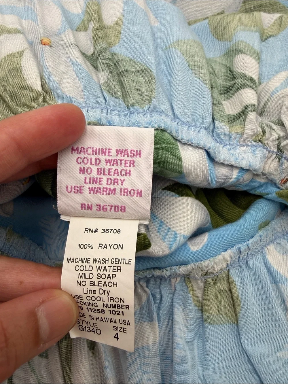 Made In Hawaii light blue